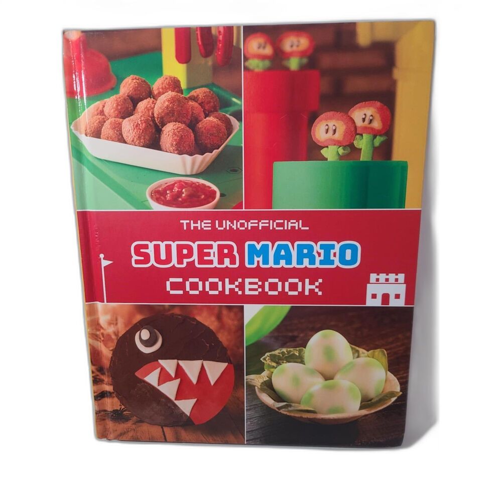 Unofficial Super Mario Cookbook, Hardcover by Grimm, Tom, Brand New NWT